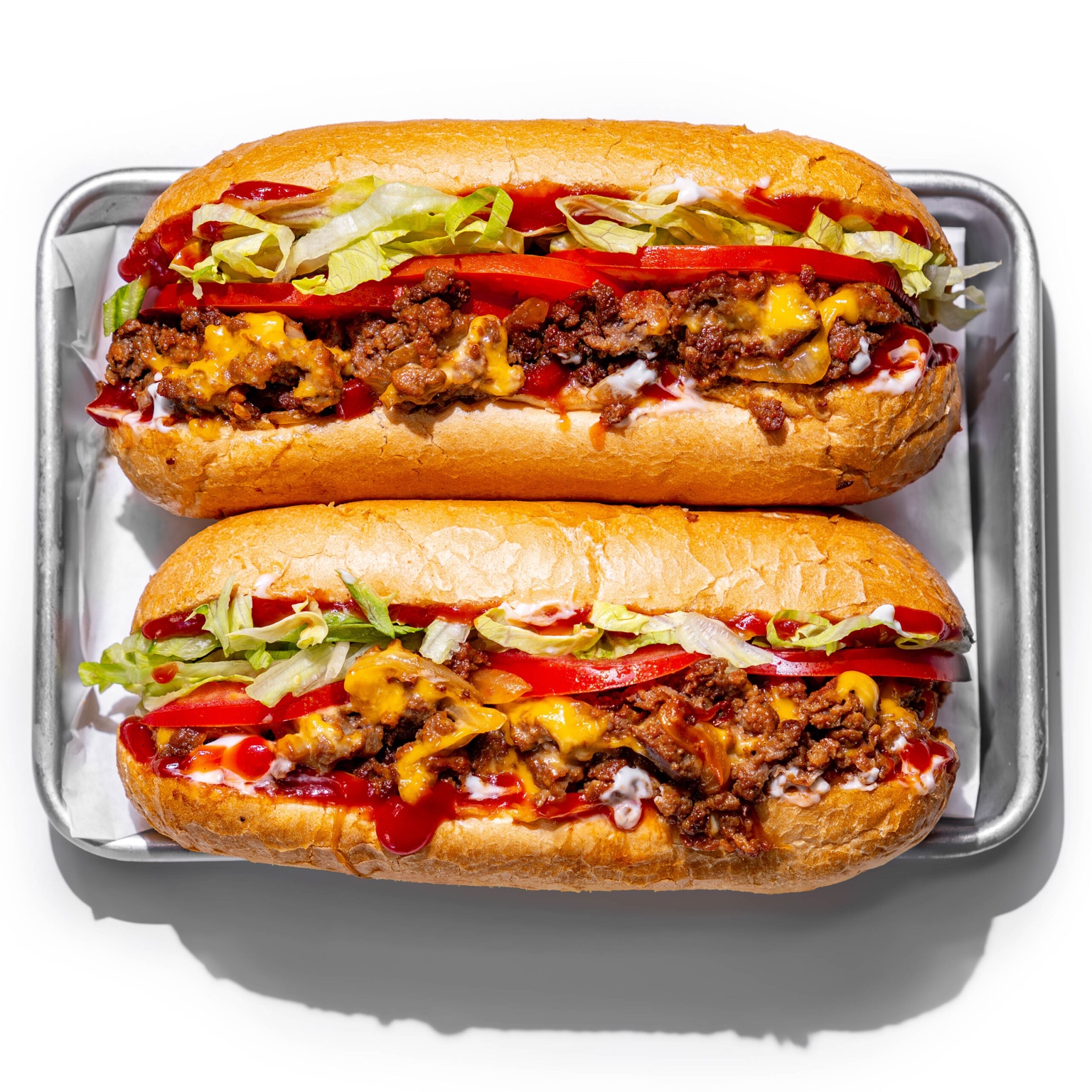 North Ave Gourmet Deli chopped cheese sandwich